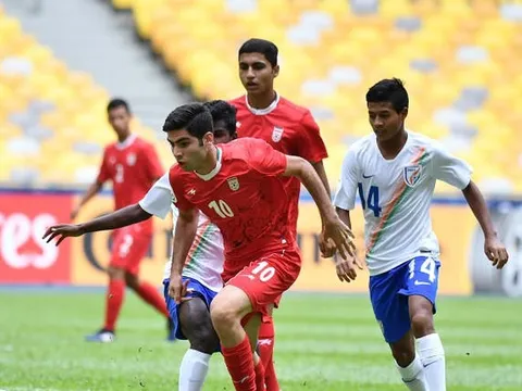 VCK U16 châu Á 2018: Ấn Độ có điểm trước Iran, quá khó cho Việt Nam