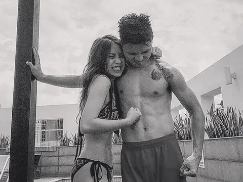 An ủi bạn trai, người yêu Quang Hải đăng ảnh táo bạo cùng bikini