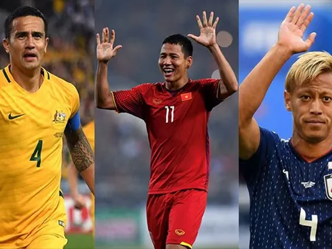 Anh Đức sánh vai Cahill, Honda trong danh sách "Lão tướng vắng mặt" tại Asian Cup