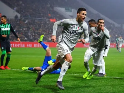 Nã đại bác bằng đầu, Ronaldo 'copy' pha ăn mừng nổi tiếng của đồng đội