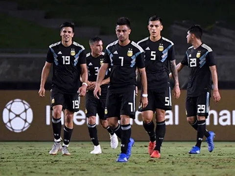Không Messi hay Aguero, đã có con trai Simeone giúp Argentina thắng đậm