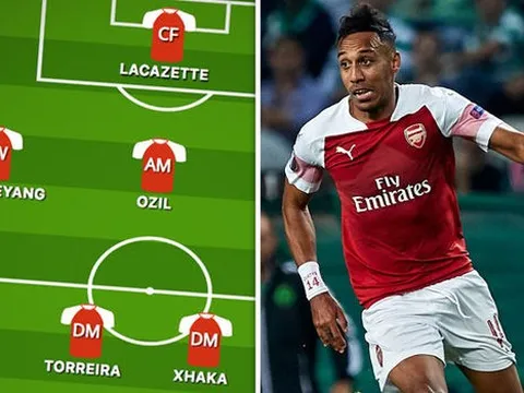Arsenal dùng đội hình nào để hướng tới chiến thắng thứ 12?