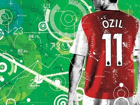Arsenal thua, nhưng Mesut Ozil không thất bại