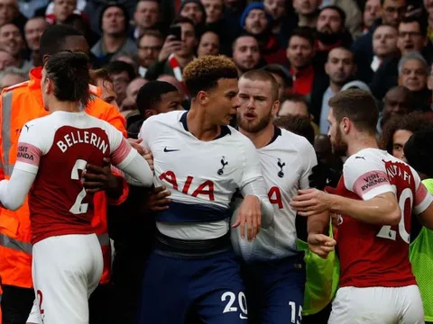 Ẩu đả nảy lửa tại Emirates, Arsenal và Tottenham sắp phải trả giá đắt