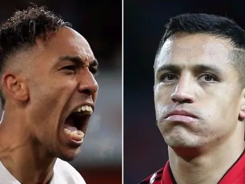 Aubameyang khiến Sanchez phải hổ thẹn vì thống kê không tưởng
