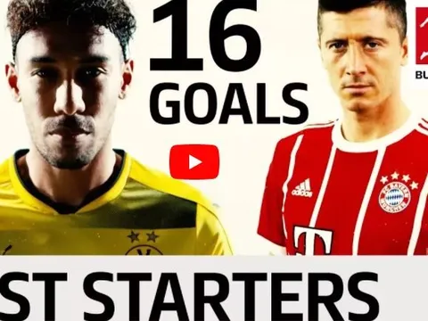 Aubameyang vs Lewandowski, ai mới là 'sát thủ' số 1 Bundesliga