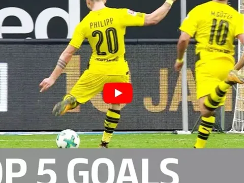 Bailey, Goretzka, Philipp và top 5 bàn thắng đẹp nhất vòng 9 Bundesliga