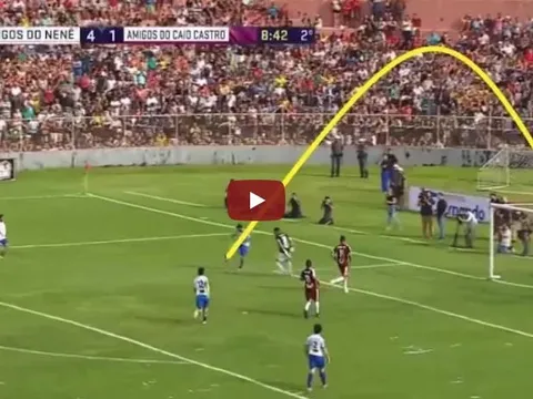 Bàn thắng có 1 không 2 của Neymar trong trận giao hữu