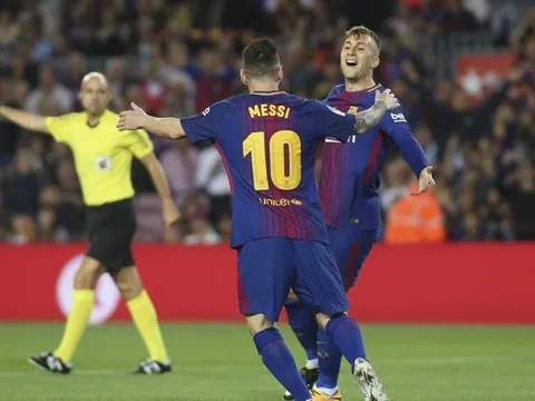 'Bàn thắng ma' xuất hiện, Barca đánh bại Malaga không mấy thuyết phục