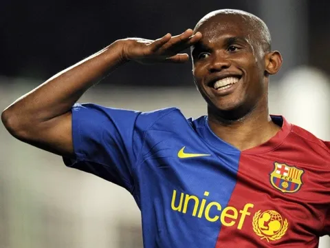 Báo đen Eto'o và một thuở hoàng kim cùng Barcelona