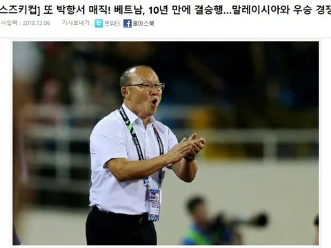 Báo Hàn Quốc: "Ma thuật của thầy Park đã tiêu diệt HLV Eriksson"
