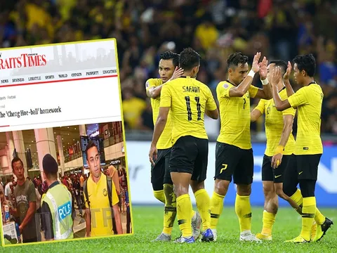 Báo Malay ví đội nhà như Barca, Chelsea chê ĐT Việt Nam chơi thực dụng