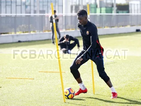 Barca đón loạt ngôi sao trở lại tập luyện