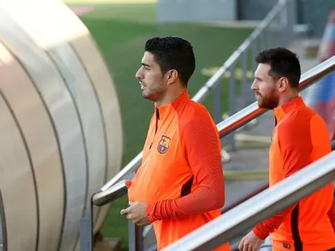 Barcelona tập nhẹ trước lần đầu chạm trán Olympiakos