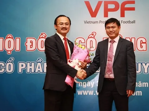 Bầu Tú trở thành tân chủ tịch của VPF