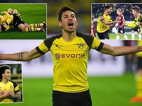 Dortmund bỏ xa Bayern đến 9 điểm sau màn 'hủy diệt' Hannover 96