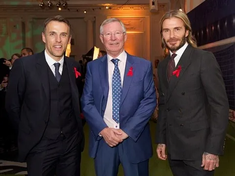 Becks, Sir Alex tái hợp trong Gala từ thiện tại London