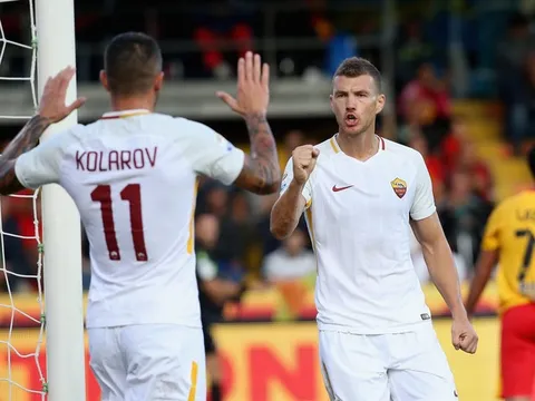Benevento 0-4 AS Roma: Dzeko và 'những người bạn' bất đắc dĩ
