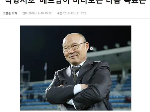 Truyền thông Hàn Quốc tin HLV Park Hang Seo sẽ thành công tại Asian Cup 2019