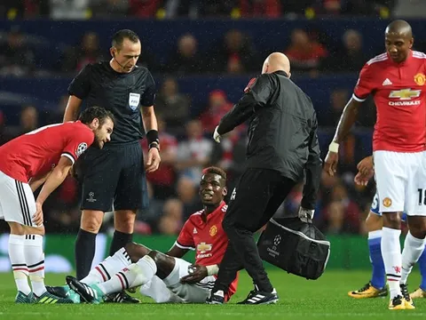 Bí ẩn chấn thương của Paul Pogba