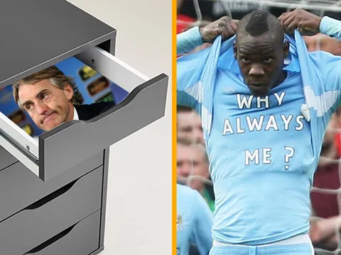 Bí mật về chiếc ngăn kéo của Balotelli tại Man City