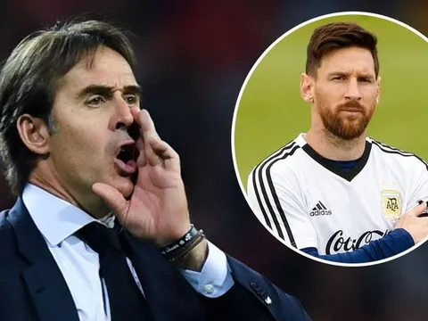 Bị Messi "khinh thường", HLV Lopetegui lên tiếng đáp trả