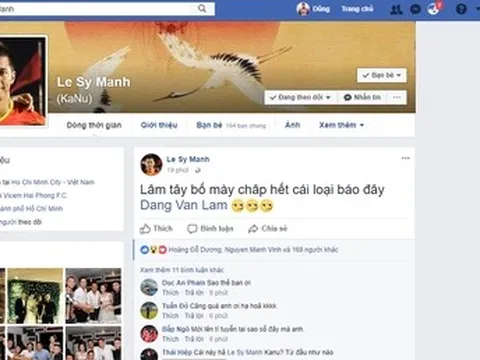 Bị sa thải, Sỹ Mạnh 'hổ báo' thách thức truyền thông lẫn Văn Lâm?