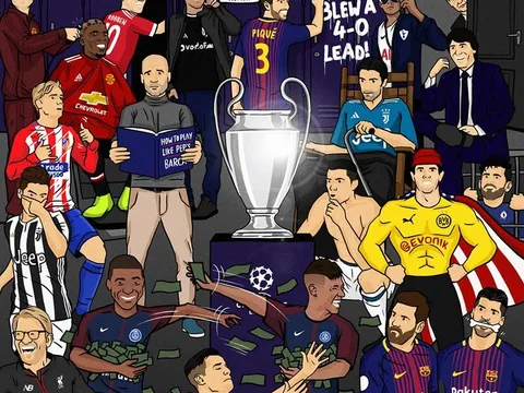 Biếm họa: Đêm trước Champions League