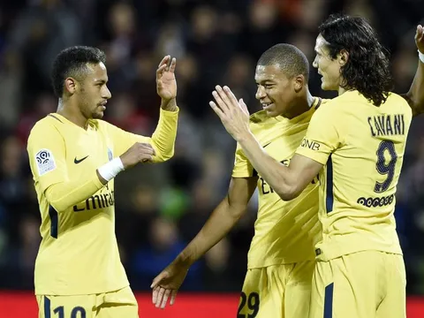 Bộ ba Mbappe - Cavani - Neymar (MCN) kết hợp ăn ý