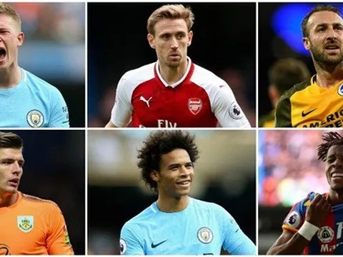 Bộ đôi của Man City tranh giải xuất sắc nhất tháng