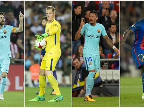 Bộ tứ siêu đẳng giúp Barca càn quét La Liga và Champions League