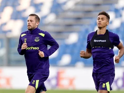 Bom tấn Everton tập quyết liệt, sẵn sàng chiến Atalanta