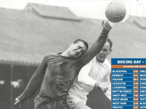 Boxing Day 55 năm trước: 66 bàn thắng, nhưng chỉ 1 dành cho Man Utd