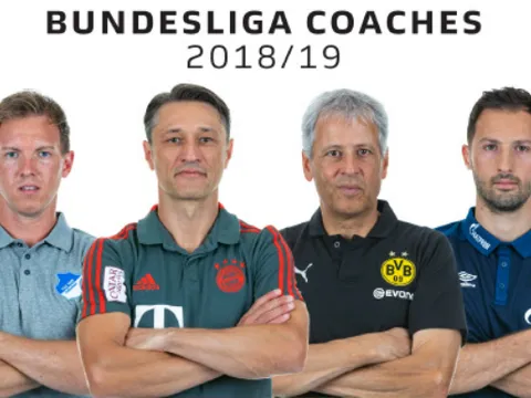 Bundesliga và làn sóng tươi mới trên băng ghế huấn luyện