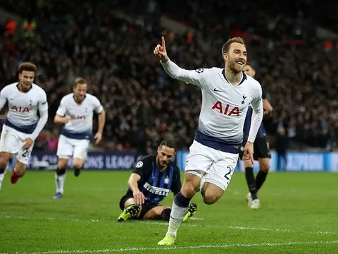 Bùng nổ phút cuối, siêu sao Đan Mạch giữ lại hi vọng đi tiếp cho Tottenham