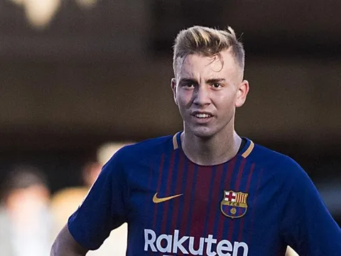 'Busquets mới' của Barca từng khóc vì Arsenal