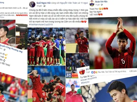 Công Phượng và các cầu thủ ĐT Việt Nam gửi thông điệp đến NHM