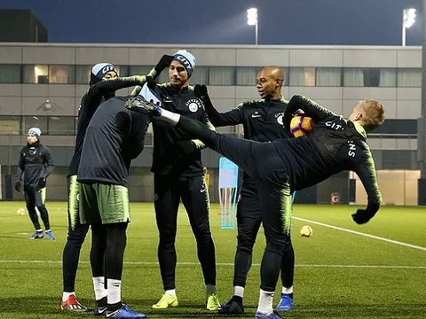 Cách sao Man City luyện "bộ chân" trước cuộc đụng độ West Ham
