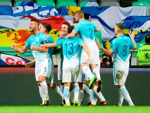 CẬP NHẬT các đội XẾP NHÌ vòng loại châu Âu ngày 10/10: Hy Lạp nhận quà từ Slovenia