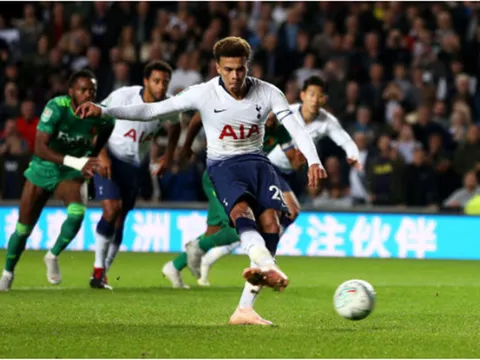 Alli rực sáng, Tottenham đả bại Watford ở vòng 3 League Cup