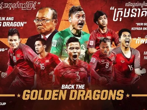 Đến truyền thông châu Á cũng phải làm poster, kêu gọi ĐNA 'gác lại hận thù' cổ vũ Việt Nam