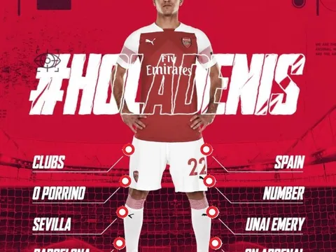 CHÍNH THỨC: Arsenal đón tân binh từ Barcelona