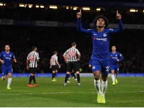 Dứt điểm đẳng cấp, Willian giúp Chelsea "bỏ rơi" Arsenal với cách biệt 6 điểm
