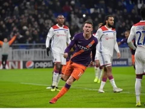 Rượt đuổi siêu kịch tính, Man City hòa hú vía trước Lyon