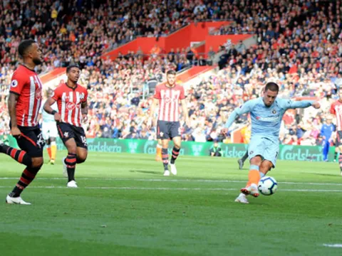 Hazard rực sáng, Chelsea "làm gỏi" Southampton với 3 bàn cách biệt