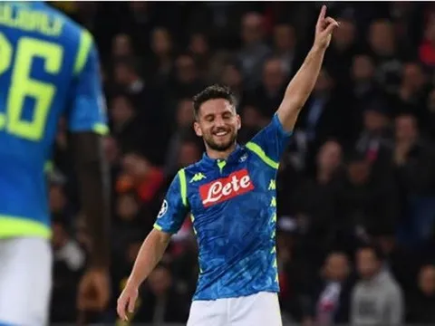 Chấm điểm Napoli trận PSG: Sự lợi hại của "chó hoang" Mertens