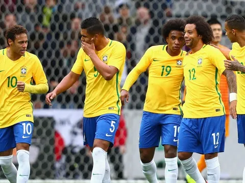 Casemiro - Cầu thủ hay nhất trận Anh vs Brazil