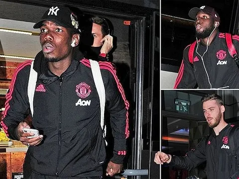Cầu  thủ Man Utd lo lắng thấy rõ khi đặt chân tới London