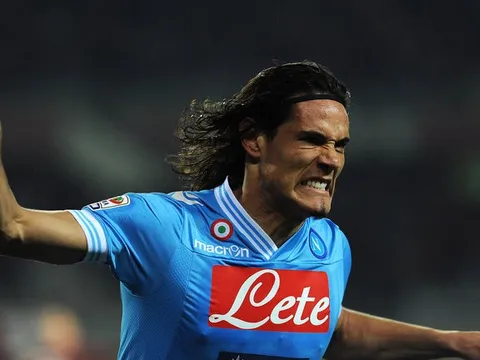 Cavani thời còn 'làm mưa làm gió' tại Napoli