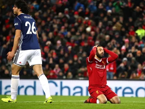 Chấm điểm Liverpool 0-0 West Brom: Hàng công hết hơi